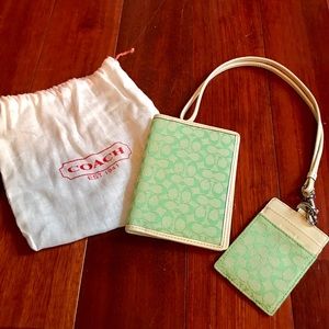 Passport Holder with Matching Luggage Tags